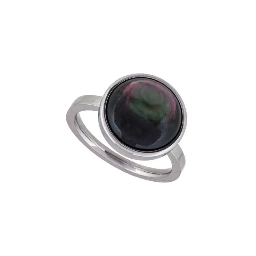 Кольцо Fiore Luna Сфера SHELL KR02913-1/7 BW/S