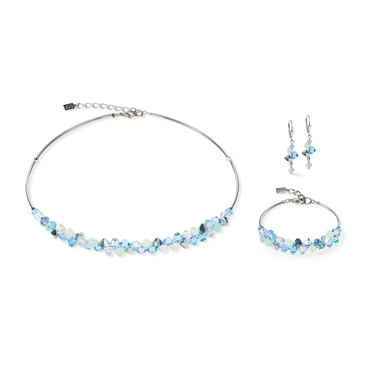 Колье Coeur de Lion Blue-Aqua 2038/10-0737