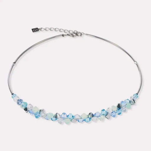 Колье Coeur de Lion Blue-Aqua 2038/10-0737