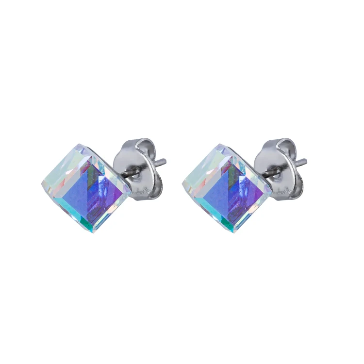Fiore Luna Пусеты Crystal AB SWE0127/2 AB S