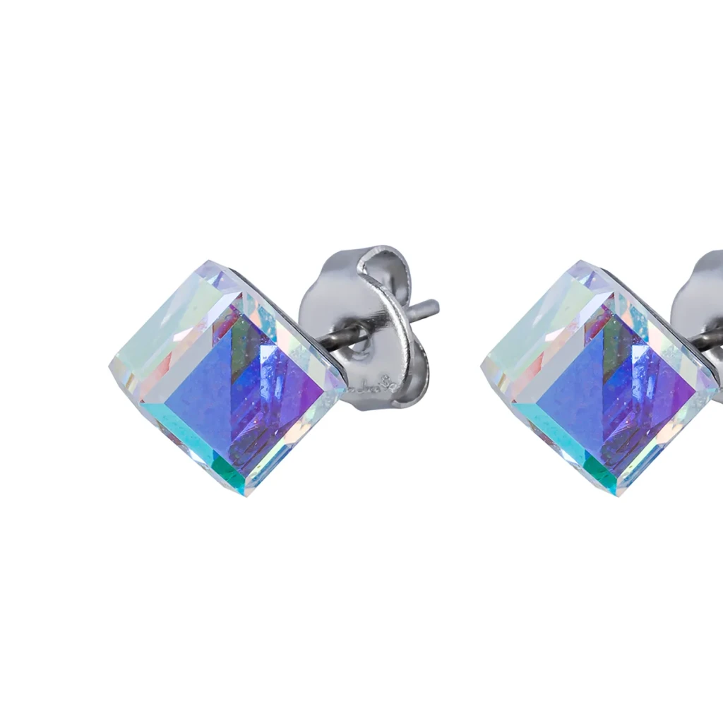 Fiore Luna Пусеты Crystal AB SWE0127/2 AB S