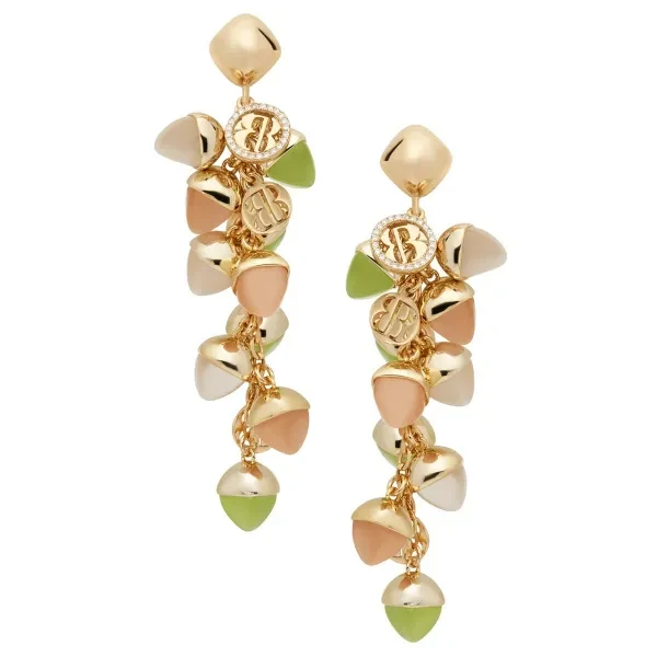 Серьги Boccadamo Caleida Green-Brown XOR534DV G/BR/G