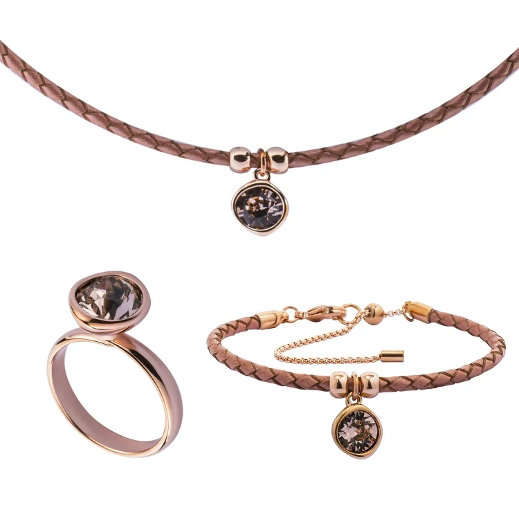 Колье Fiore Luna Vintage Rose B1909.5 R/RG