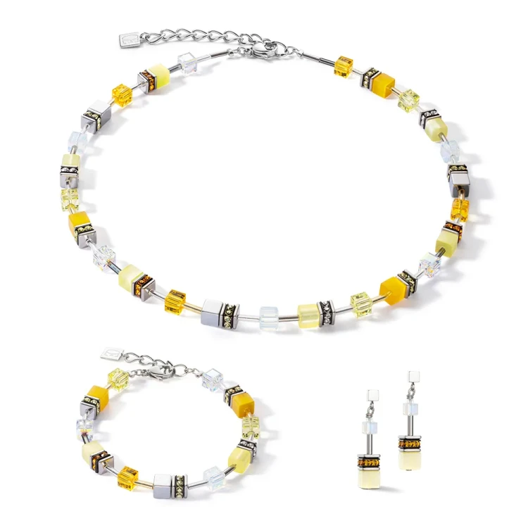 Серьги Coeur de Lion Joyful Colours Yellow 3339/21-0100