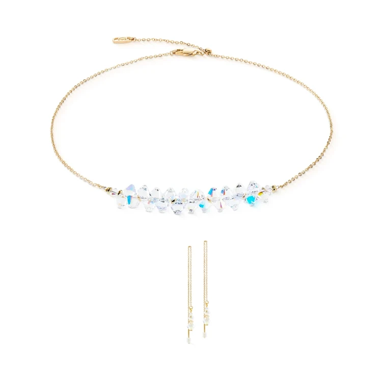 Серьги Coeur de Lion Crystal-Gold 4633/20-1816
