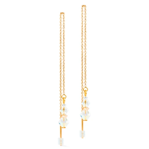 Серьги Coeur de Lion Crystal-Gold 4633/20-1816