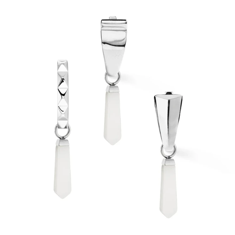Подвеска на серьгу Silver-White 0051/44-1417
