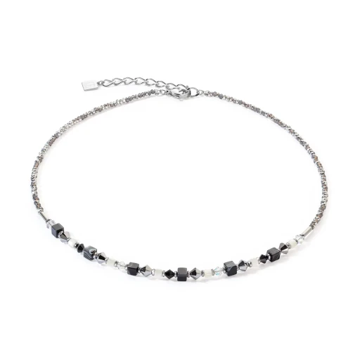 Колье Coeur de Lion Black-White 4239/10-1314