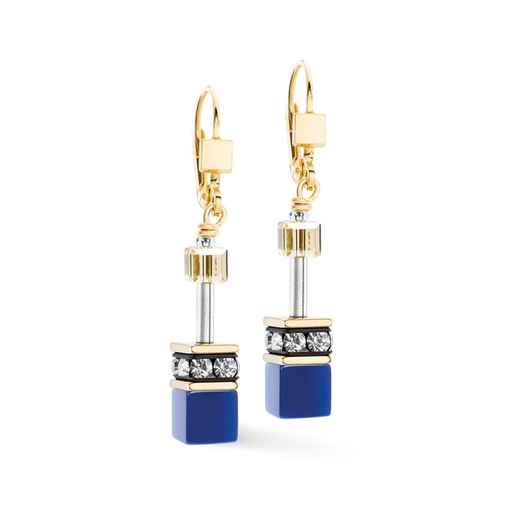 Серьги Coeur de Lion Beige-Blue 2838/20-1007