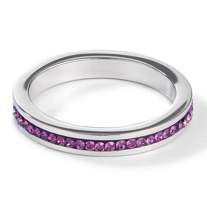 Кольцо Coeur de Lion Amethyst-Silver 16.5 мм 0129/40-0843 52