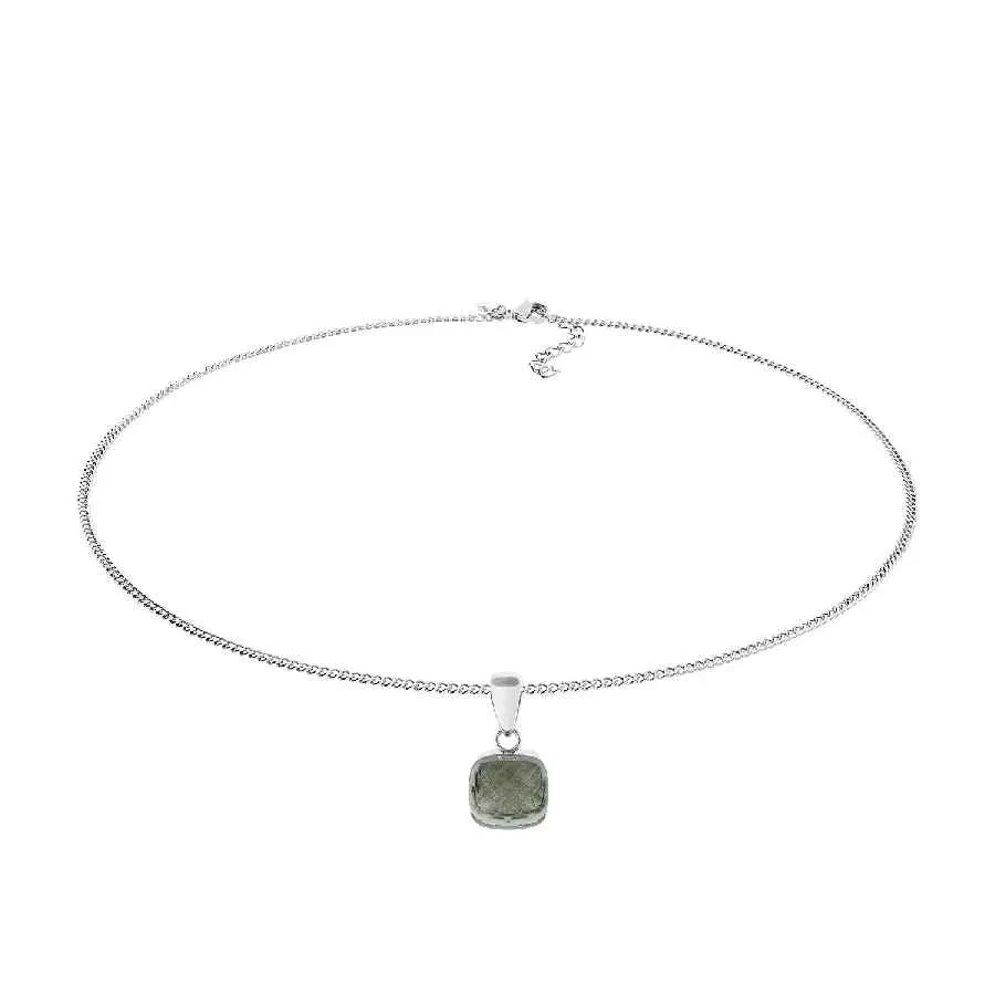 Колье Qudo Firenze smoky quartz 400027.1 BW/S