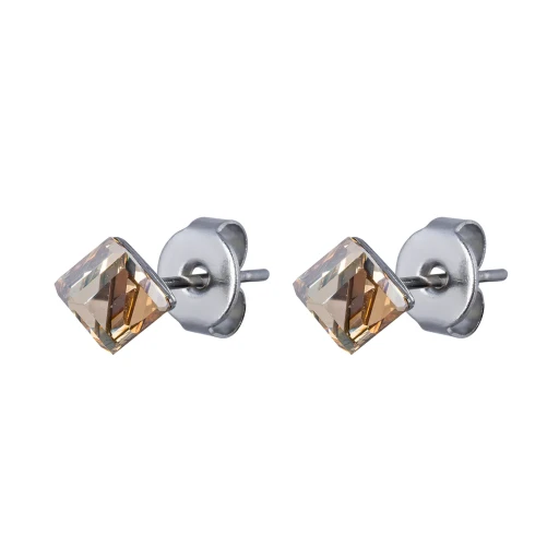 Пусеты Crystal Champagne SWE0127/1 CH S