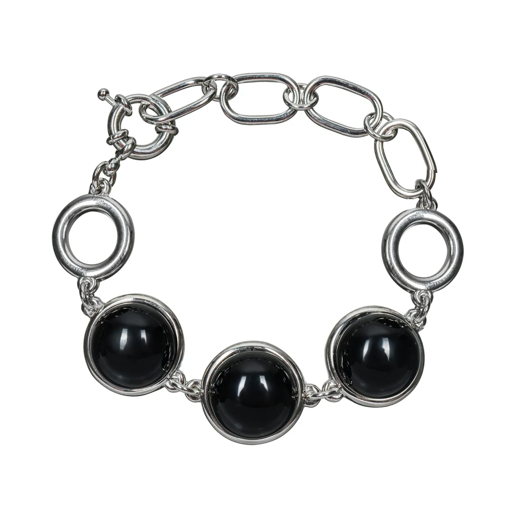 Браслет Possebon Agata Preto C0138.4 S