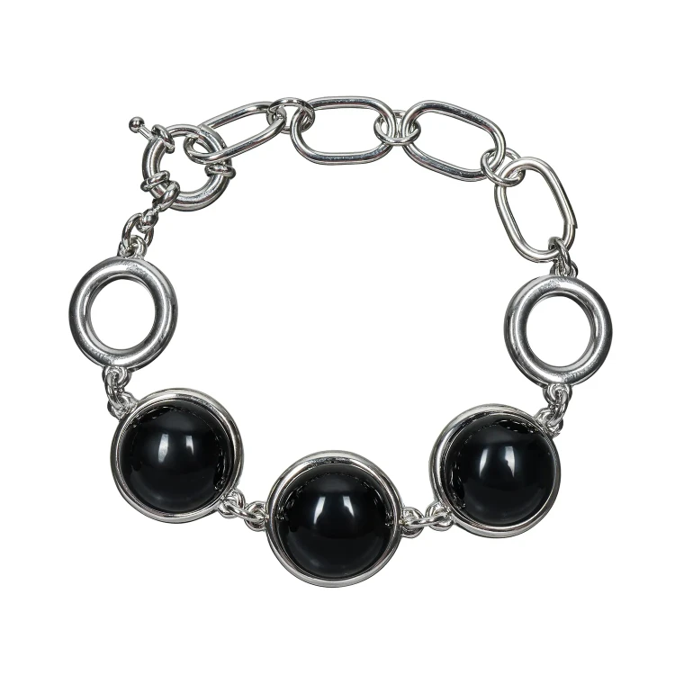 Браслет Possebon Agata Preto C0138.4 S