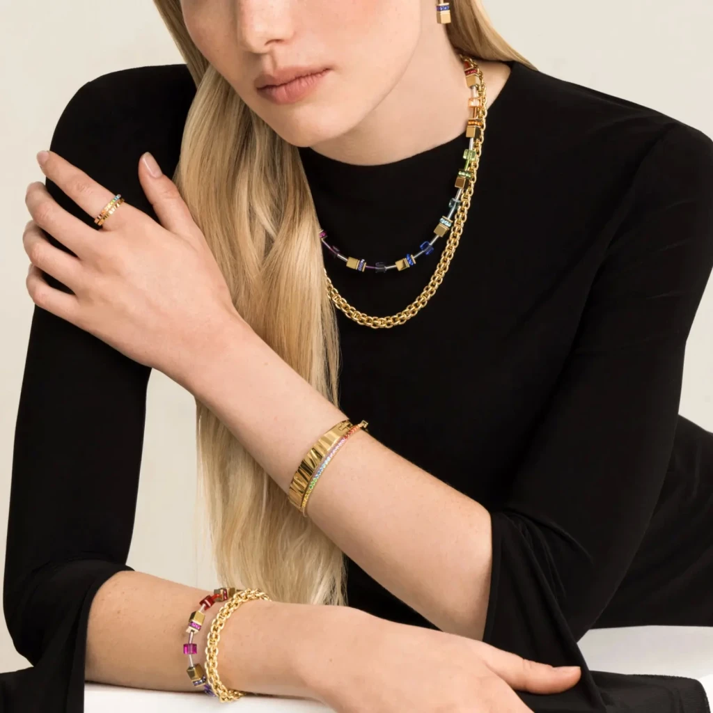 Колье Coeur de Lion Gold 0803/10-1600