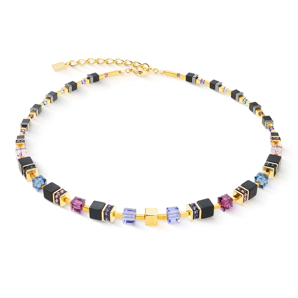 Колье Coeur de Lion Black-Purple 3043/10-1308