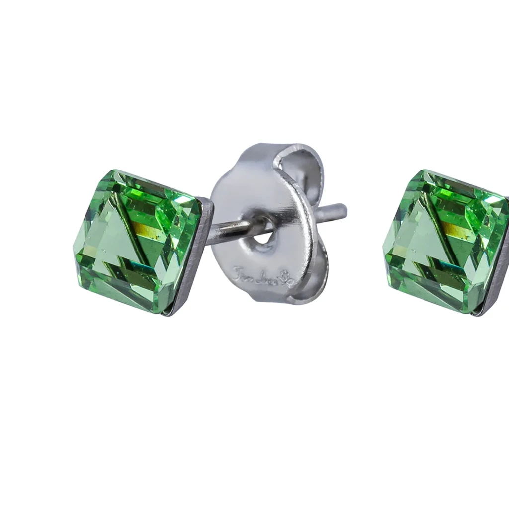 Пусеты Peridot Fiore Luna SWE2127/1 PE S