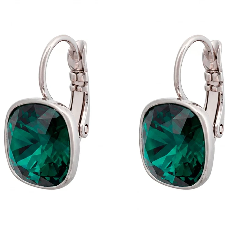 Серьги Majestic Green A2506.17 G/S Fiore Luna