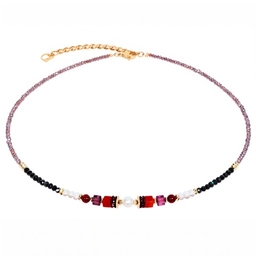 Колье Coeur de Lion Red-Purple 1142/10-0308