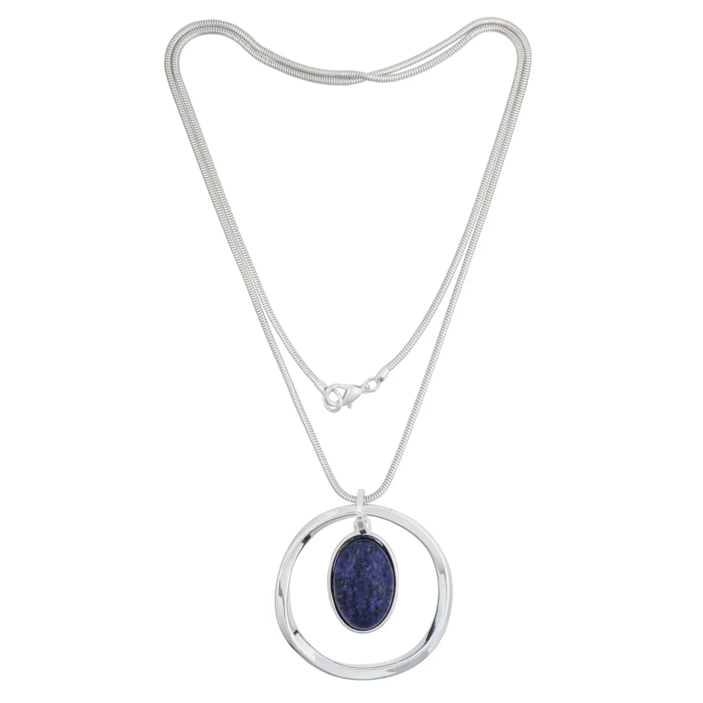 Колье Fiore Luna NATURAL LAPIS LN5133 BL/S