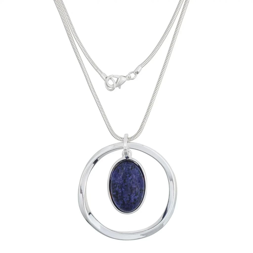 Колье Fiore Luna NATURAL LAPIS LN5133 BL/S