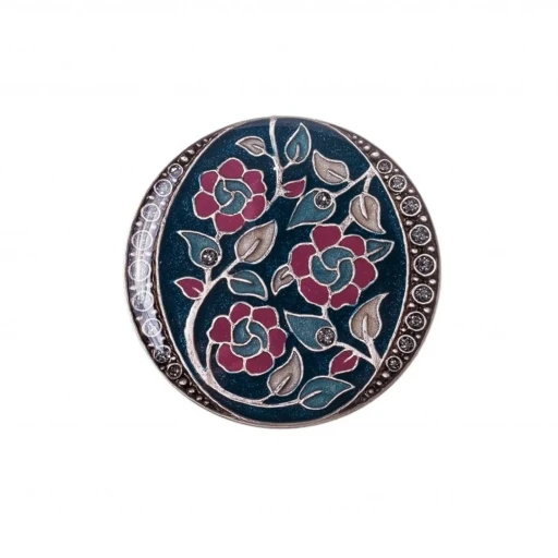 Брошь Clara Bijoux Цветы F77091 G