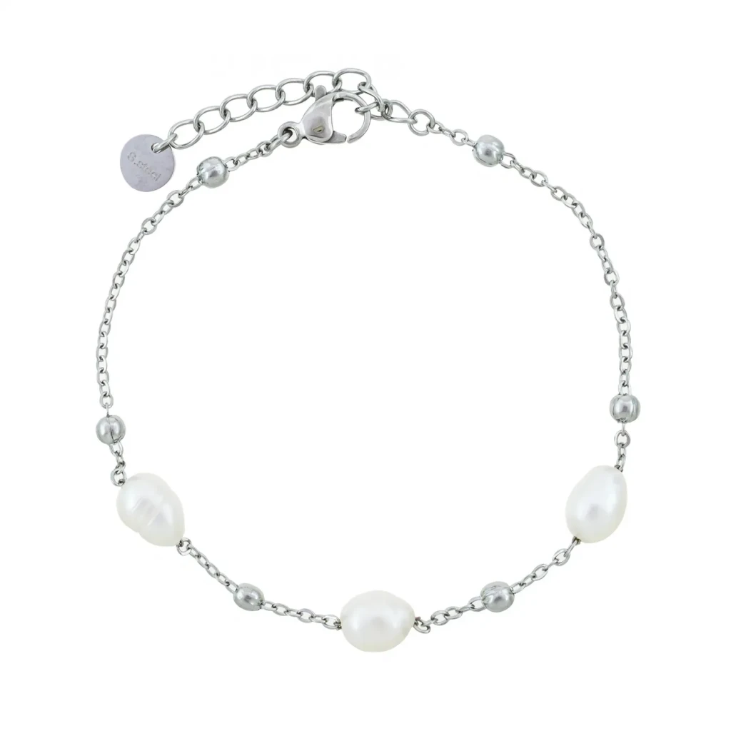 Браслет Fiore Luna PERLE CB03167-1 BW/S
