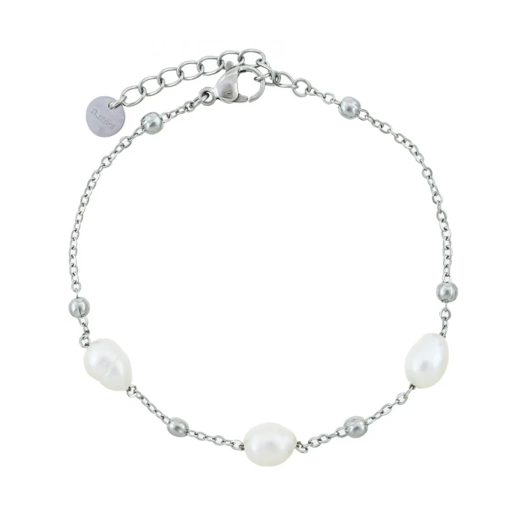 Браслет Fiore Luna PERLE CB03167-1 BW/S