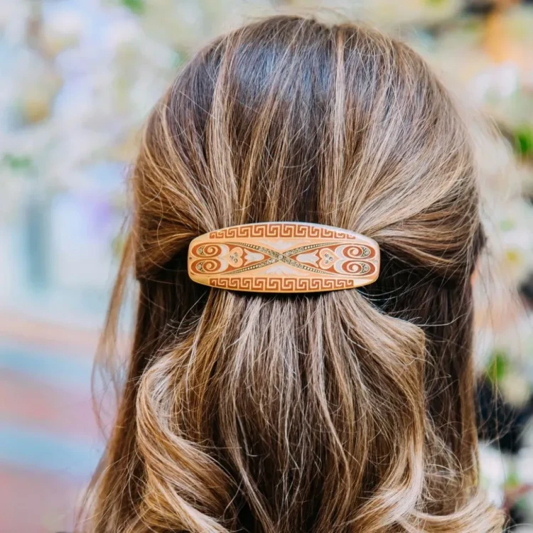 Заколка для волос Clara Bijoux Версаче G67911-1 BL/S