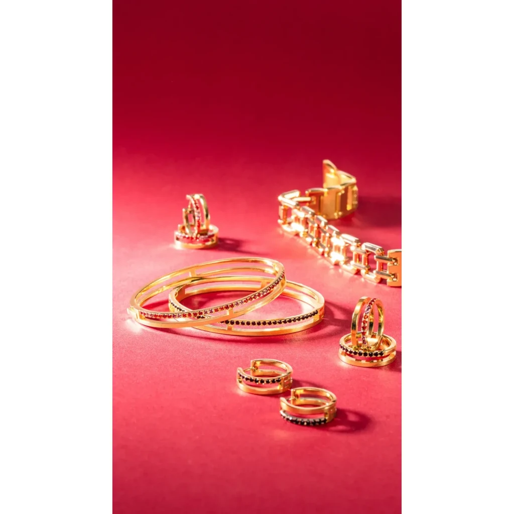 Серьги Coeur de Lion Red-Gold 0136/21-0316