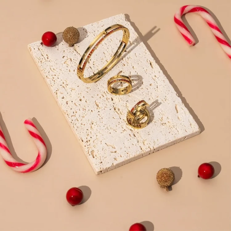 Серьги Coeur de Lion Red-Gold 0136/21-0316