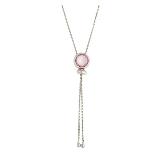 Колье Possebon pearl quartz rose B9655.9 R/S