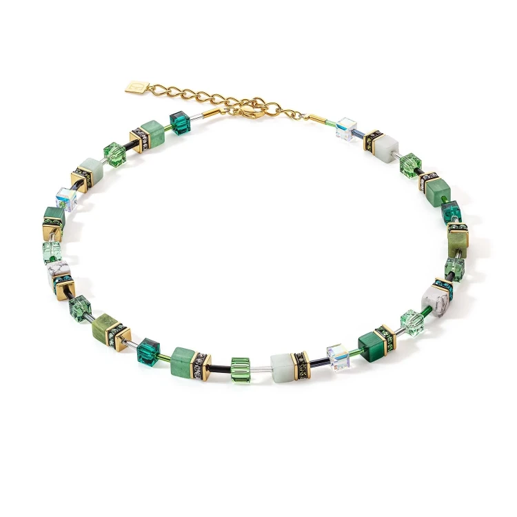 Колье Coeur de Lion Green 4905/10-0500