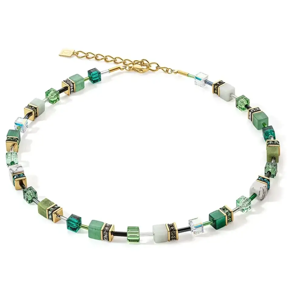 Колье Coeur de Lion Green 4905/10-0500