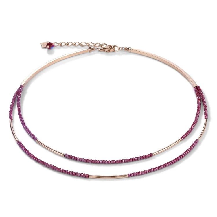 Колье Coeur de Lion Red 4998/10-0300