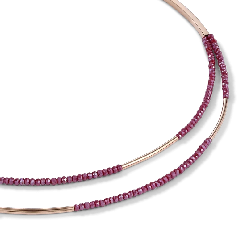 Колье Coeur de Lion Red 4998/10-0300