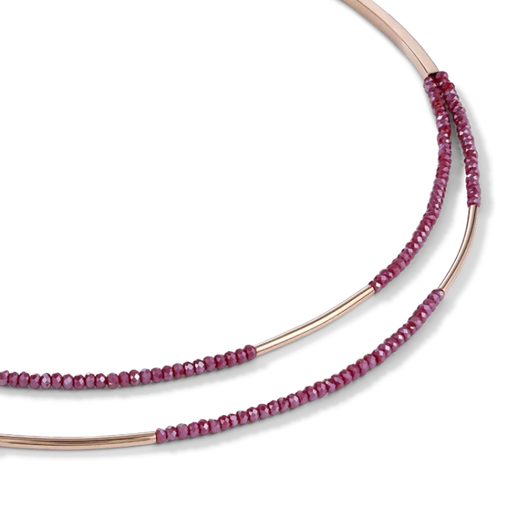 Колье Coeur de Lion Red 4998/10-0300