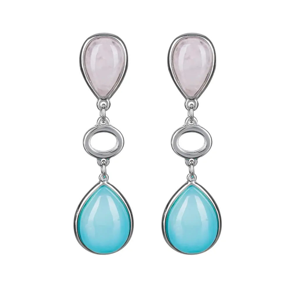 Серьги Possebon Q. Rose, Azul A0585.7.20 S