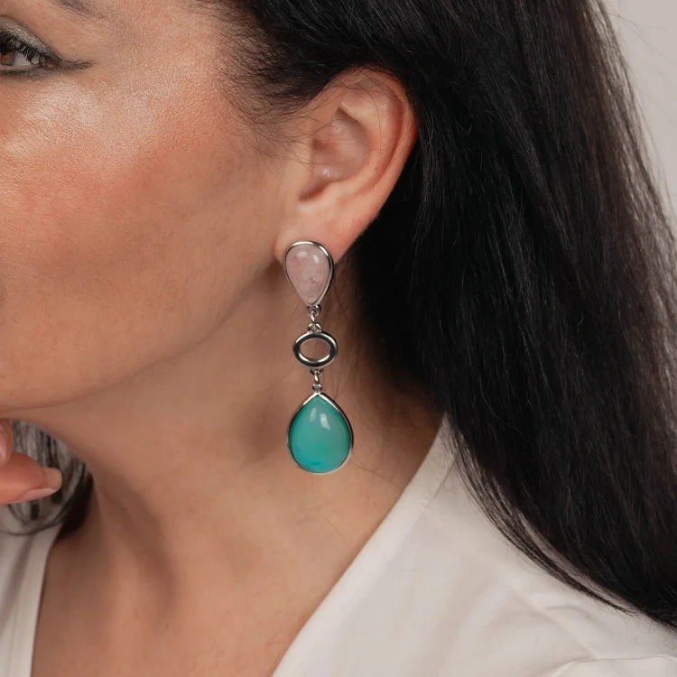 Серьги Possebon Q. Rose, Azul A0585.7.20 S
