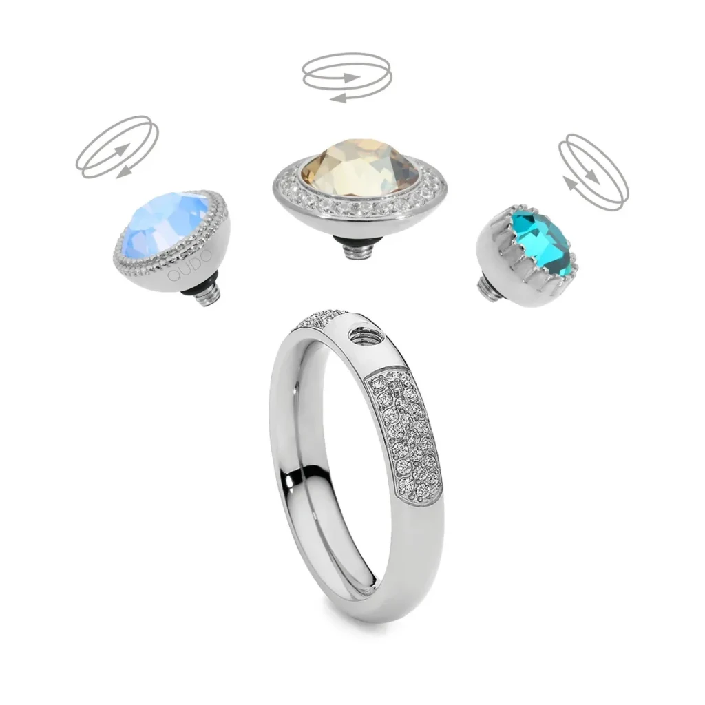 Шарм Qudo Fabero Sapphire 670856 BL/RG