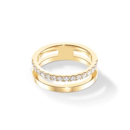 Кольцо Coeur de Lion Crystal-Gold 0136/40-1816 60