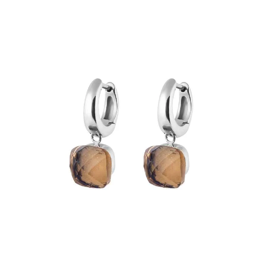 Серьги Qudo Firenze champagne 300351 BR/S