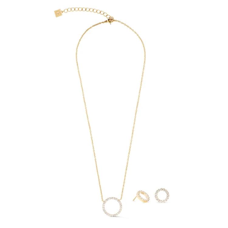 Колье Coeur de Lion Crystal-Gold 2057/10-1816