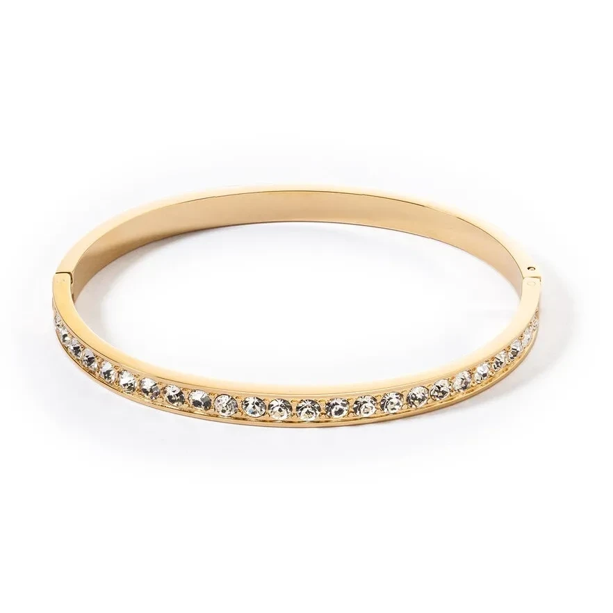 Браслет Coeur de Lion Crystal-Gold 19 см 0131/37-1816