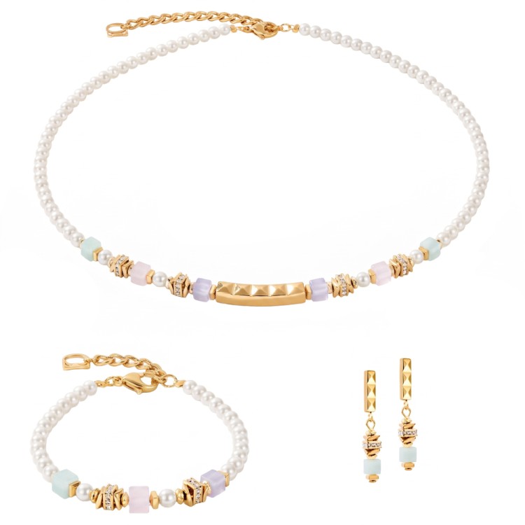 Серьги Coeur de Lion Multicolour Pastel 1 2106/21-1522