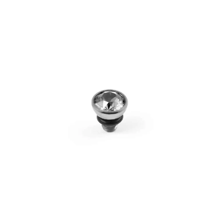 Шарм Qudo Bottone Crystal 5 мм 630027 BW/S
