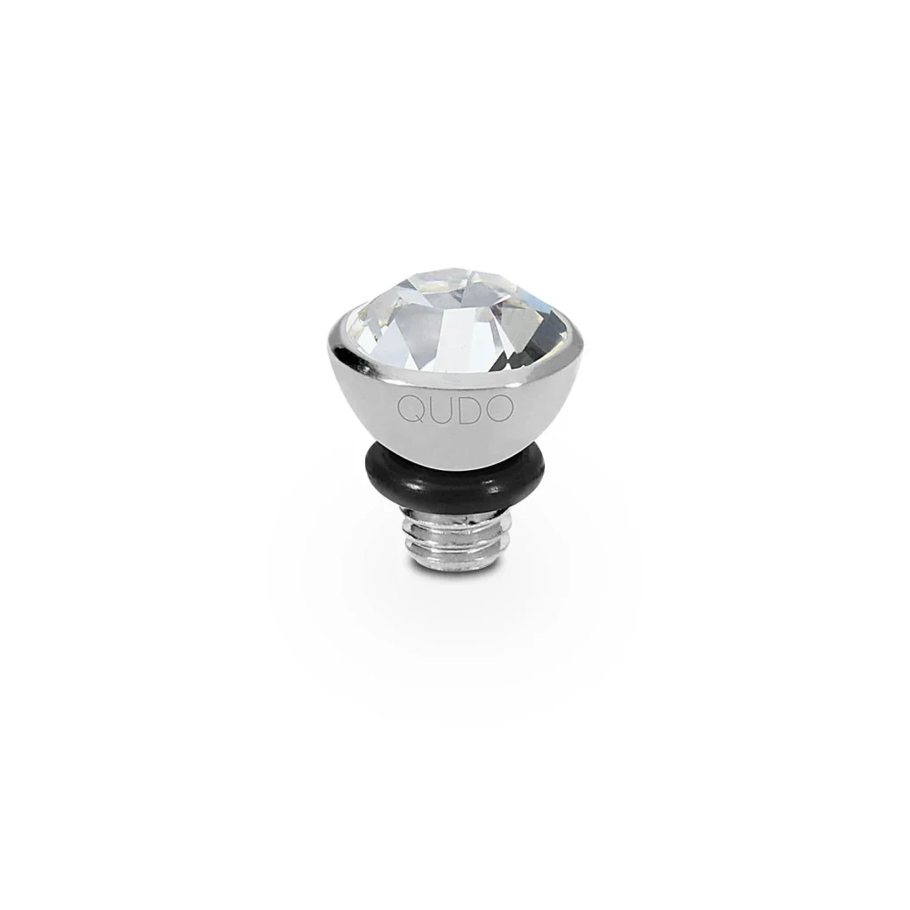 Шарм Qudo Bottone Crystal 5 мм 630027 BW/S