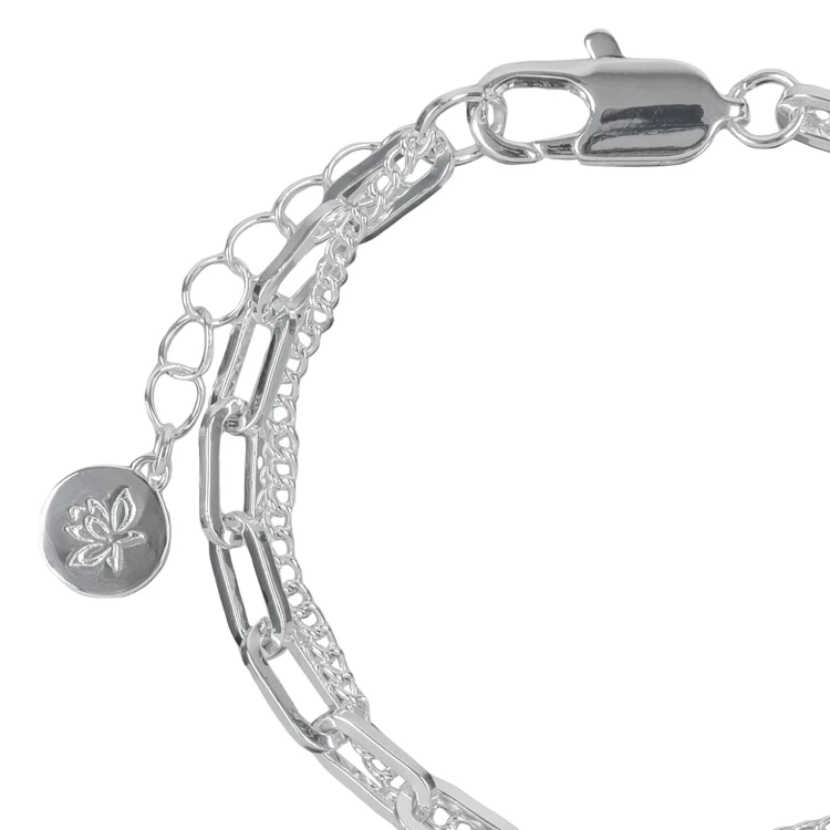 Браслет Fiore Luna Twice Сarabiner CL6104 S