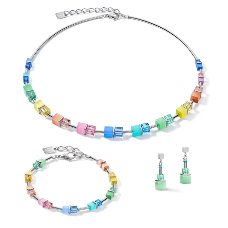 Колье Coeur de Lion Multicolor Pastel 5020/10-1522