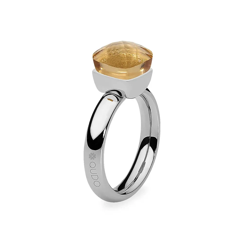 Кольцо Qudo FIRENZE 18.5 (S) Champagne 107000/40-5035 18.5